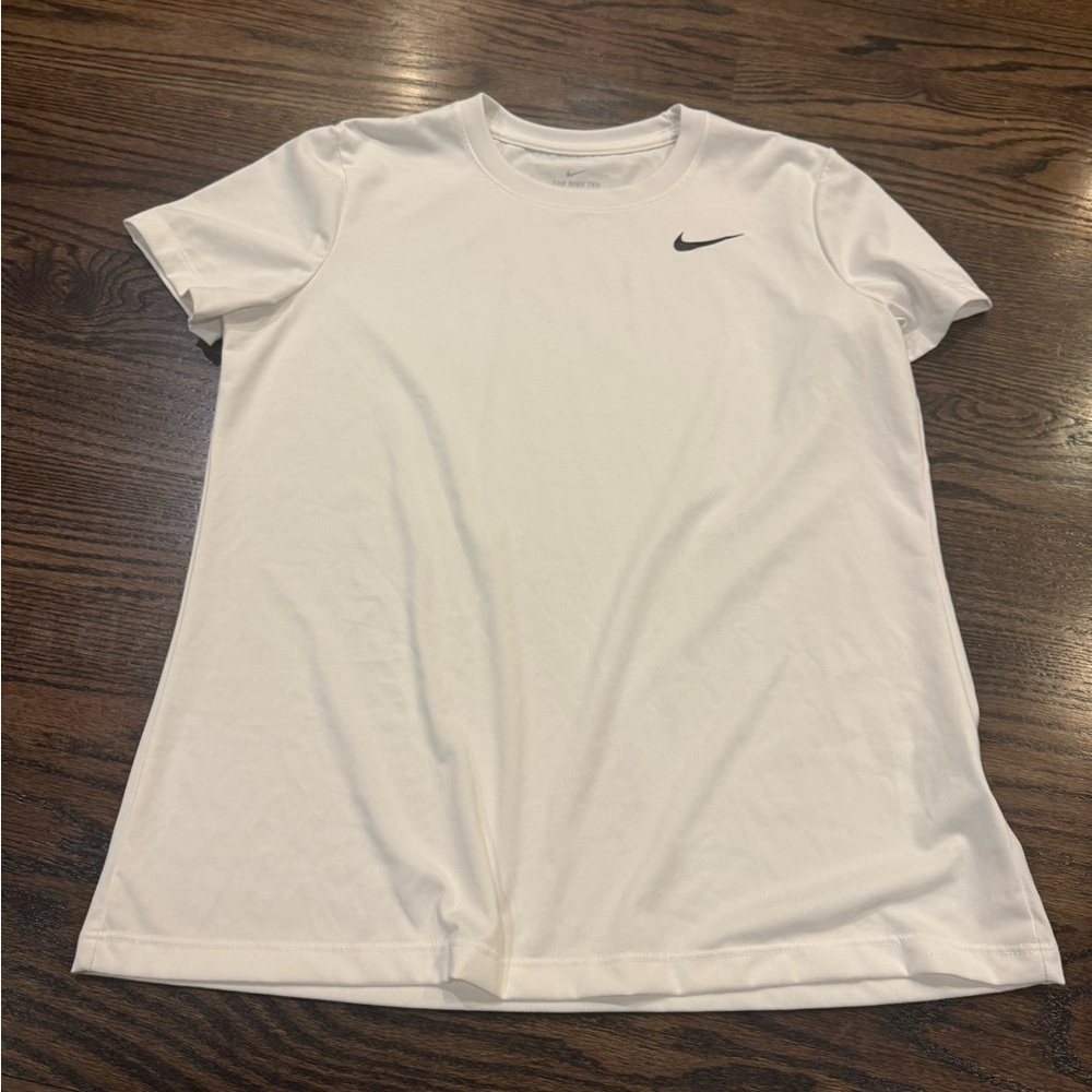 Nike Women's Dri-fit Classic White Tee